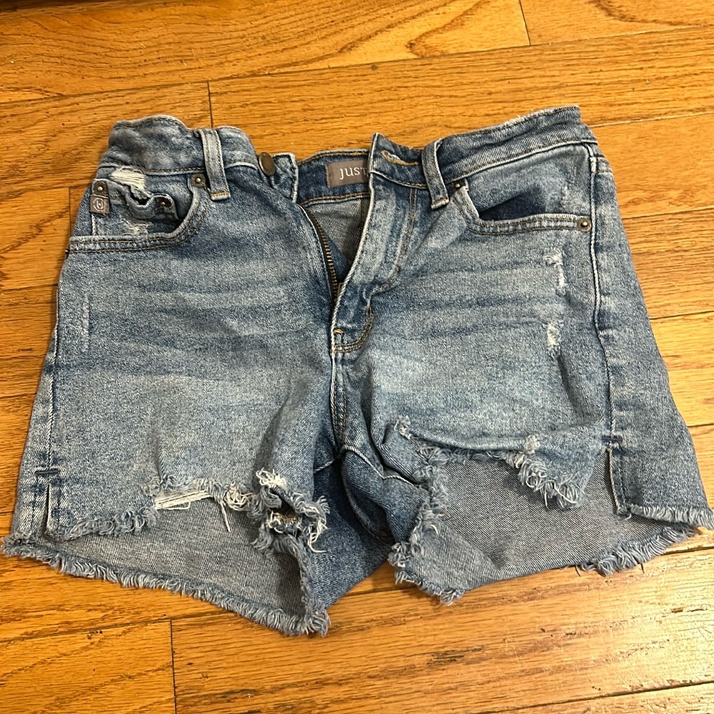 JUST USA blue Jean shorts